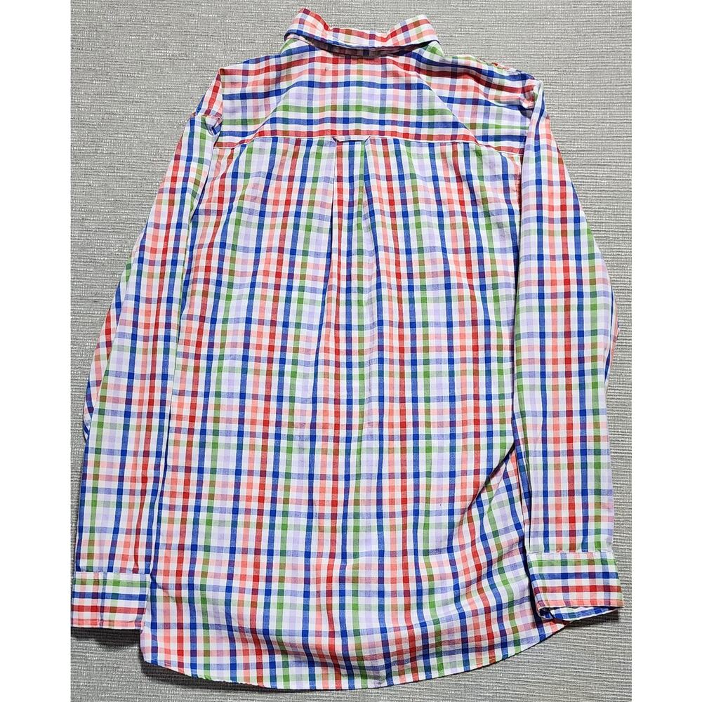 Saddlebred Men’s Big Tall LT Plaid Button Down Shirt‎ Long Sleeve Multicolor - Picture 9 of 11